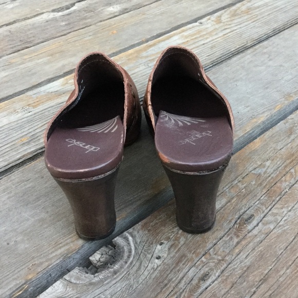 Women’s DANSKO RUDY Studded Leather Clogs Mules - Picture 5 of 8